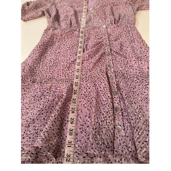 J.O.A Buttoned down polka dot dress - Picture 9 of 9